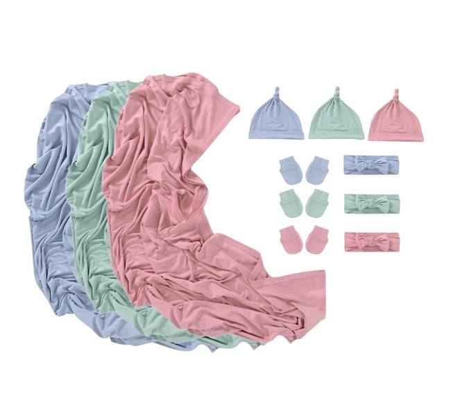 Newborn 0-6M Gift Set Soft Rayon 